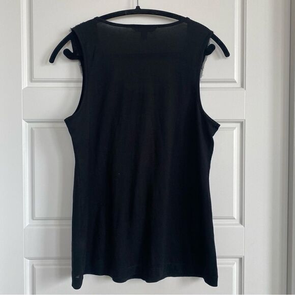 BANANA REPUBLIC black tank top - Picture 3 of 8